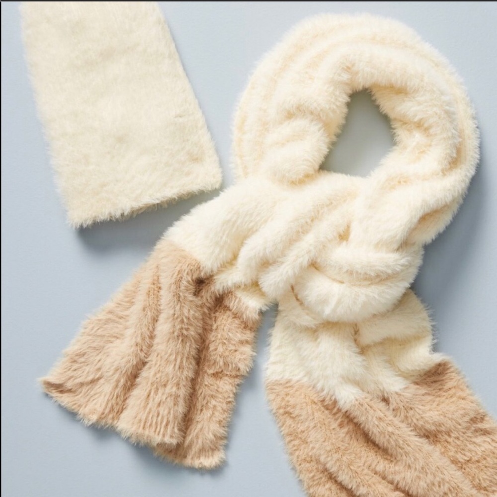 Anthropologie Sleeping on Snow Hat + Scarf
